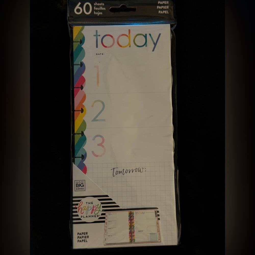 The Happy Planner Colorful Today Happy Notes